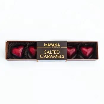 Salted Caramels (Heart Shaped)